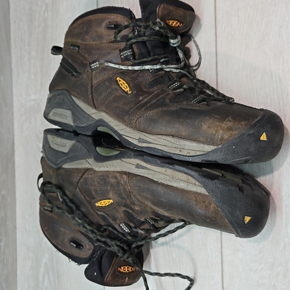 Keen Men's Utility High Top Leather Steel Toe Sneakers Boots Shoes Sz 10.5EE - Picture 11 of 12